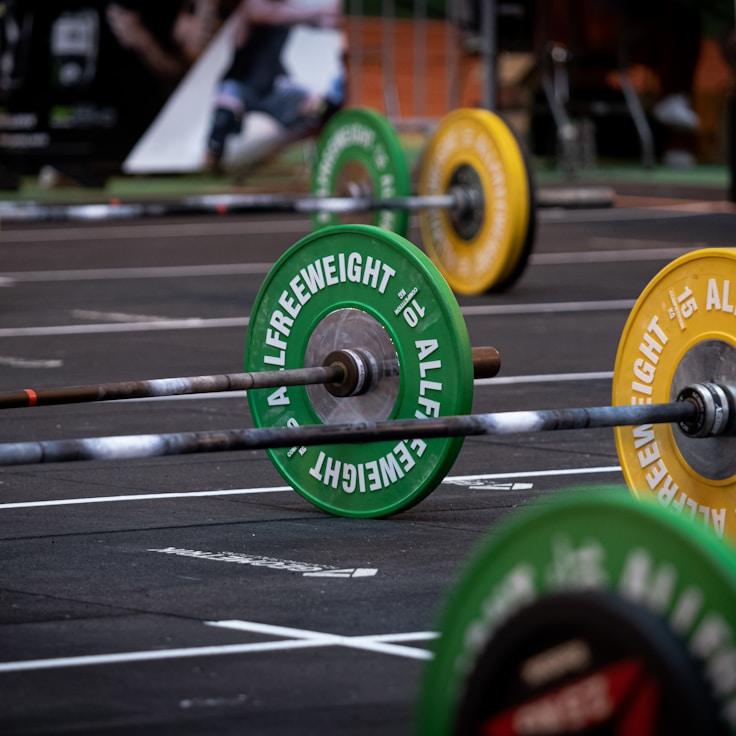 Modern fitness club interior